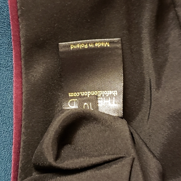 The Fold London Wool Crepe Sheath Dress Size UK 10 - Picture 12 of 12